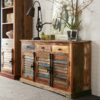 Verty Furniture - Reclaimed Boat Large Sideboard - Multicolour