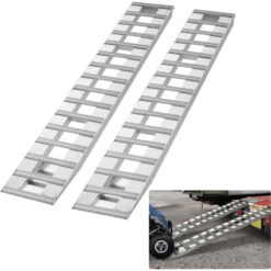 Vevor - 94' x 15' Aluminum Ramps, 6000 lbs Capacity Loading Ramps for Motorcycle/Dirt Bike/Trailer/ATV/UTV/Garden Tractor/Lawn Mower, 2PCS