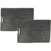 Vhbw - 2x Activated Carbon Filter compatible with Imperial dht 600-2 wmp/nl, dht 600-2 wmp/uk Extractor Hood - 30 x 21.5 x 3 cm