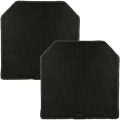 Vhbw - 2x Activated Carbon Filter compatible with Miele da 449-4, da 449 Extractor Hood - 24.5 x 24.5 x 2 cm