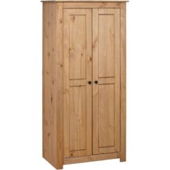 Wardrobe 80x50x171.5 cm Solid Pine Panama Range vidaXL