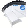 White Poly Mailers Bags 10x13in 1000pcs Adhesive Self-seal Shipping Envelopes For Packaging Delivery, Ideal For Posting Parcels And Clothes