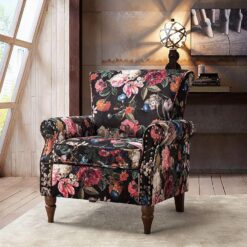 Wood & Removable , Upholstered Armchair , Pattern Sofa For ,