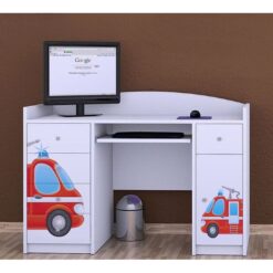 Woodrow Fire Truck 125cm W Computer Desk