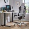 X Rocker Alpha Fabric Office Gaming Chair - Grey