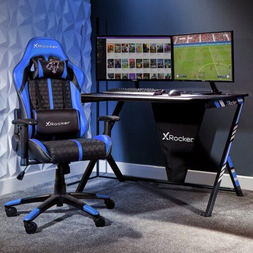 X Rocker Arteon eSports Junior Gaming Chair - Blue