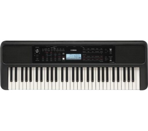 YAMAHA PSR-E383 Electronic Keyboard - Black, Black