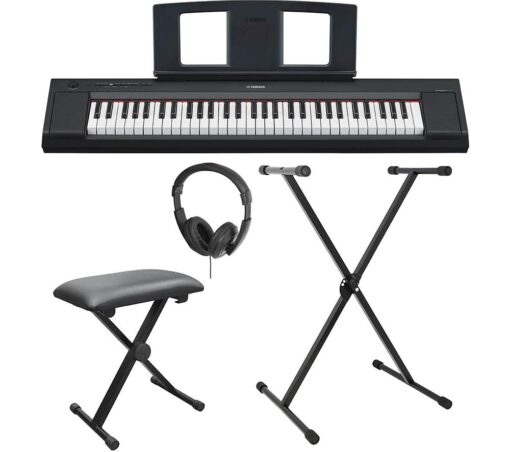 YAMAHA Piaggero NP-15 Portable Keyboard - Black, Black