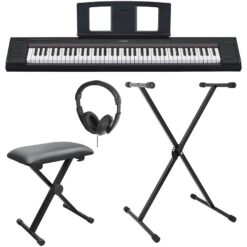 YAMAHA Piaggero NP-35 Portable Keyboard - Black, Black