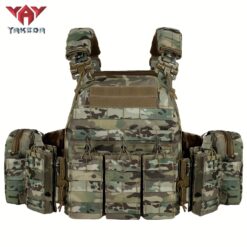 Yakeda Tactical Vest Outdoor Amphibious Quick Release Adjustable Hunting Vest With Pals Molle System For , Pa Nylon Material, Multi-function Training