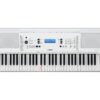 Yamaha EZ-300 Electronic Keyboard - Silver White, Silver/Grey,White