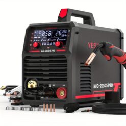 Yeswelder Mig- Mig , 200amp 110/220v , Gas Gasless Mig Welding Mig/ Tig/arc Multiprocess Aluminum Mig , Compatible