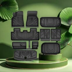 Yintatech Floor Mats & Cargo Mat Full Set For Model Y 7 Seater 2020-2024