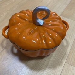 Yumiplus Pumpkin-shaped Enamel Pot With Lid - Cooking For Soups & , Dishwasher Safe, All Stovetops - Ideal Housewarming Gift