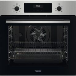 ZANUSSI FanCook ZOHCX3X2 Electric Oven - Stainless Steel, Stainless Steel