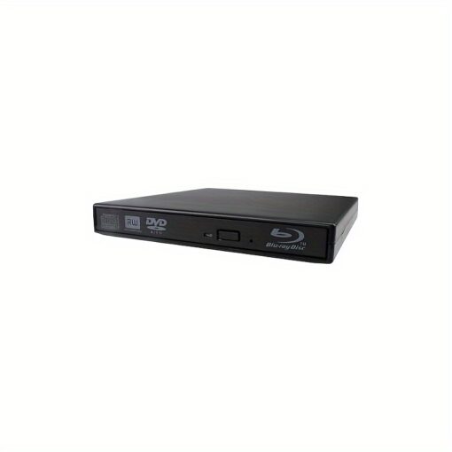 & Usb 2.0 External - Portable For Pc, Laptop, , And - Supports Bd-r, , Dvd+/-rw, Cd/dvd-rom, Vcd, Cd-rw, Cd-rw - & Os, Install, No Needed,