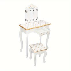 - -drawing Foot Children Dressing Table Red