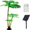 :led Solar Powered Artificial Palm Tree, Outdoor Christmas Yard, Pool Decorations, Artificial Plants, Artificial Trimming