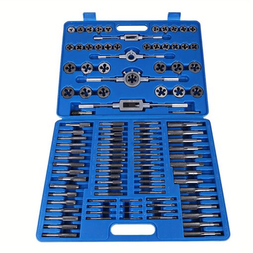 110pcs And Die Set, Nut Thread Dies Threading Tool Kit Storage