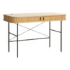 120cm W Oval Writing Desk