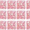 12pcs 15 X 15 3d Backdrop For Bridal Decor