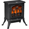 17" Fireplace , Freestanding Led And Logs, And Overheating , 750w/1500w,