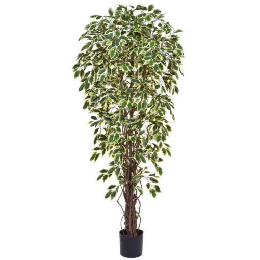 180cm Faux Ficus Tree in Pot Liner