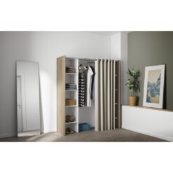 185.3cm Wide Clothes Storage System