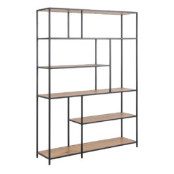 185cm H x 135cm W Metal Bookcase