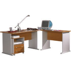 190cm W L-Shaped Writing Desk