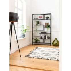 195cm H x 115cm W Geometric Bookcase