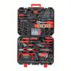 198pc Tool Set, Tool Set Kit, 198pc Tool Set Black & Red, General Household, Car Repair Kit, Kit With Drawers, Household Kit