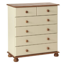 2 Plus 4 Drawer Chest, 90 x 83 x 39cm