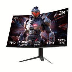 32 Fhd 1080p - Va 1500r , 165hz 1ms , & G-, 122% Srgb, Dp/, , Hdr10 For Pc