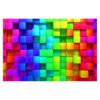 3D Cubes 3.2m x 4.8m Textured Matt Peel & Stick Wall Mural