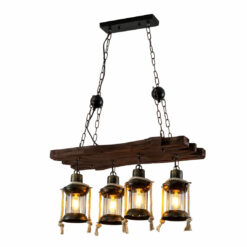 4 - Light Kitchen Island Chandelier