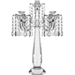 48Cm Crystal Tabletop Candelabra