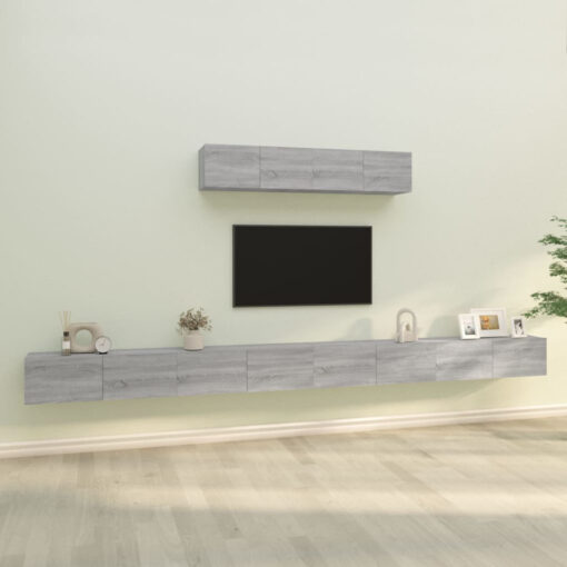 6 Piece TV Stand for TVs up to 43"