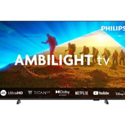 65" Philips Ambilight 65PUS8009/05 Smart 4K Ultra HD HDR LED TV, Black