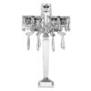 70Cm Crystal Tabletop Candelabra