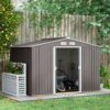 9 X 6ft , Canopies, Gazebos Storage Ventilation , Foundation Kit And Lockable ,