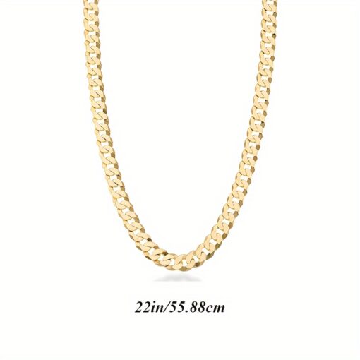 925 18k Gold 7mm Necklace For Women And Men, - Individualized , Or For , , Any -christmas,