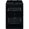 AEG 5000 SurroundCook CCX6501ACB 60 cm Electric Ceramic Cooker - Black, Black