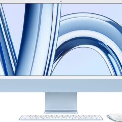 APPLE iMac 4.5K 24" (2023) - M3, 256 GB SSD, Blue, Blue