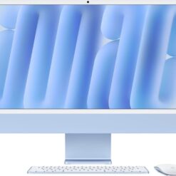 APPLE iMac 4.5K 24" (2024) - M4, 256 GB SSD, Blue, Blue