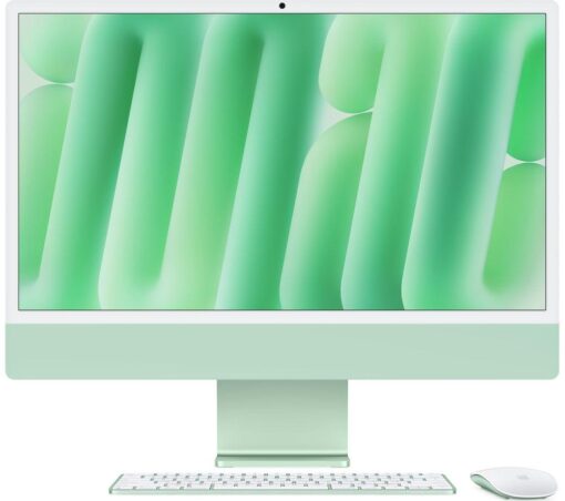 APPLE iMac 4.5K 24" (2024) - M4, 256 GB SSD, Green, Green