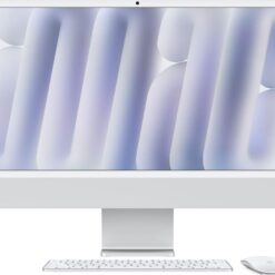 APPLE iMac 4.5K 24" (2024) - M4, 512 GB SSD, Nano?texture glass, Silver, Silver/Grey