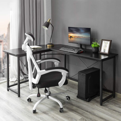 Aamiya 167Cm W L-Shape Computer Desk