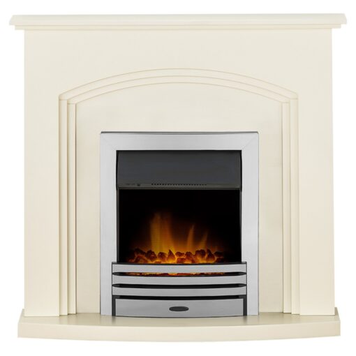 Adam Truro Electric Freestanding Fire Suite with Eclipse