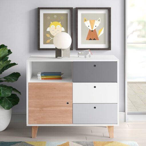 Aleana 3 Drawer Combi Chest